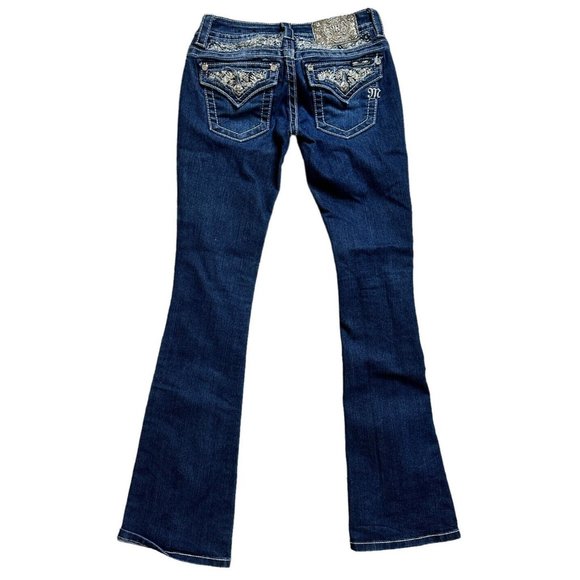 Miss Me Jeans Miss Me Bootcut Jeans Bling Bling Denim Jeans Size 24